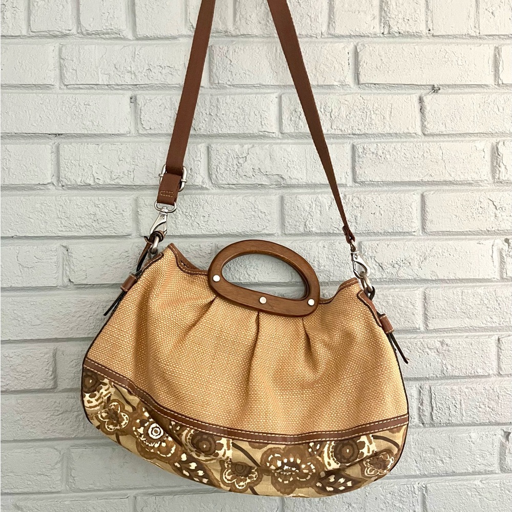 EUC fossil tote bag